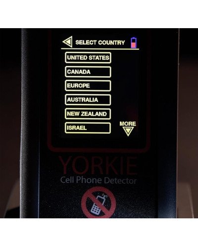 Yorkie profesionāls mobilo sakaru ierīču rokas detektors