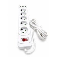 Slēptā IP kamera elektriskais pagarinātājs balts