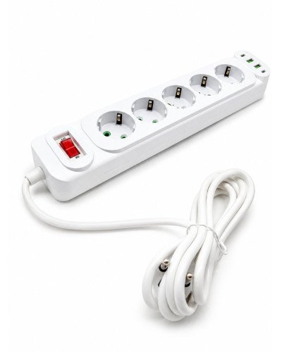 Slēptā IP kamera elektriskais pagarinātājs balts Slēptā IP kamera elektriskais pagarinātājs balts