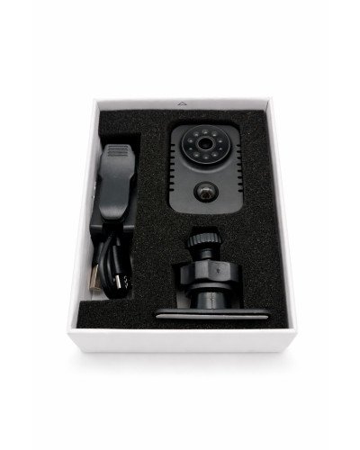 Ilgas darbības ierakstīšanas kamera ar akumulatoru